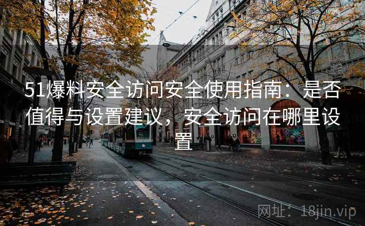 51爆料安全访问安全使用指南：是否值得与设置建议，安全访问在哪里设置