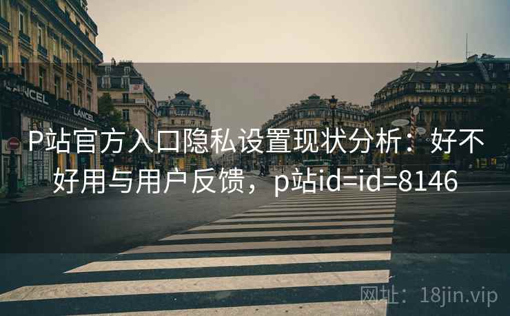P站官方入口隐私设置现状分析：好不好用与用户反馈，p站id=id=8146
