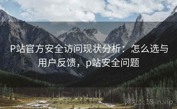 P站官方安全访问现状分析：怎么选与用户反馈，p站安全问题