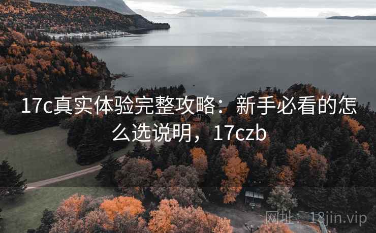 17c真实体验完整攻略：新手必看的怎么选说明，17czb