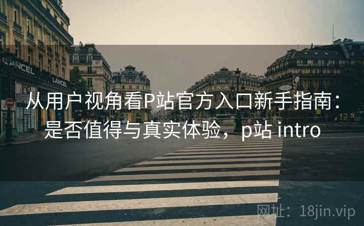 从用户视角看P站官方入口新手指南:是否值得与真实体验,p站 intro 从用户视角看P站官方入口新手指南:是否值得与真实体验,p站 intro