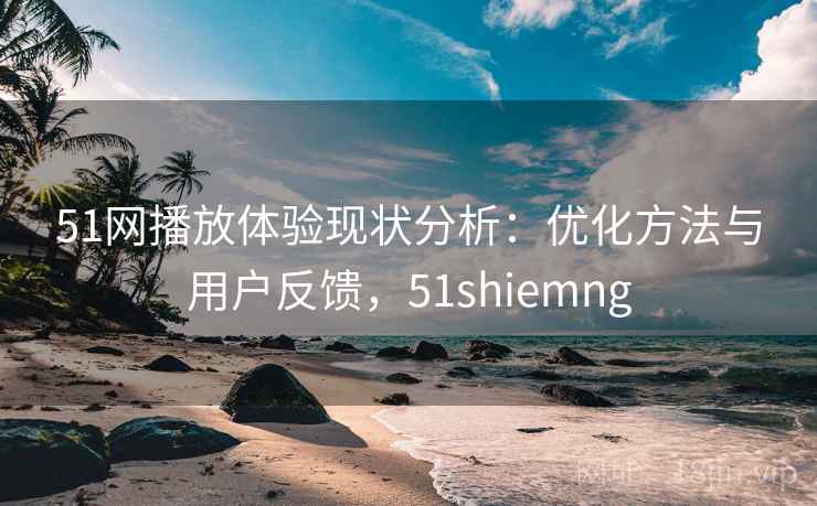 51网播放体验现状分析：优化方法与用户反馈，51shiemng